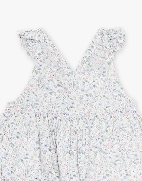 Children's ruffle dress in Liberty Cotton Organic fabric EDITH 468 22 / 22V1291C1N18000