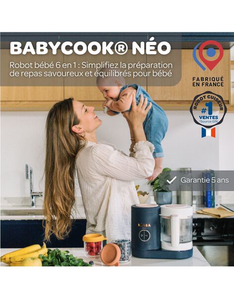Night blue Babycook Neo 6 in 1 food processor BBCOOK BLUE N / 18PRR2002INR705