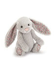Plush Rabbit Blossom Silver 18 cm BLOSSOM SILV 18 / 17PJPE033PPE940