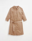 Dress shirt mother-to-be velvet sand long sleeve FANDY 22 / 22IW2693NAS808