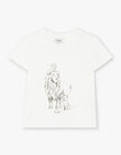 Baby boy vanilla t-shirt CASSIUS 21 / 21VU2012N0E114