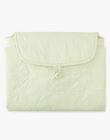Unisex quilted changing pad in pale green AZELIS-EL / PTXQ6412N79602