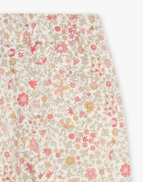 Organic Cotton Liberty Fabric Pants Small Flowers ELAIS 22 / 22VV2231N03114