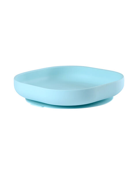 Blue suction cup plate with silicone ASS BLEU VENTOU / 18PRR2004VAIC218