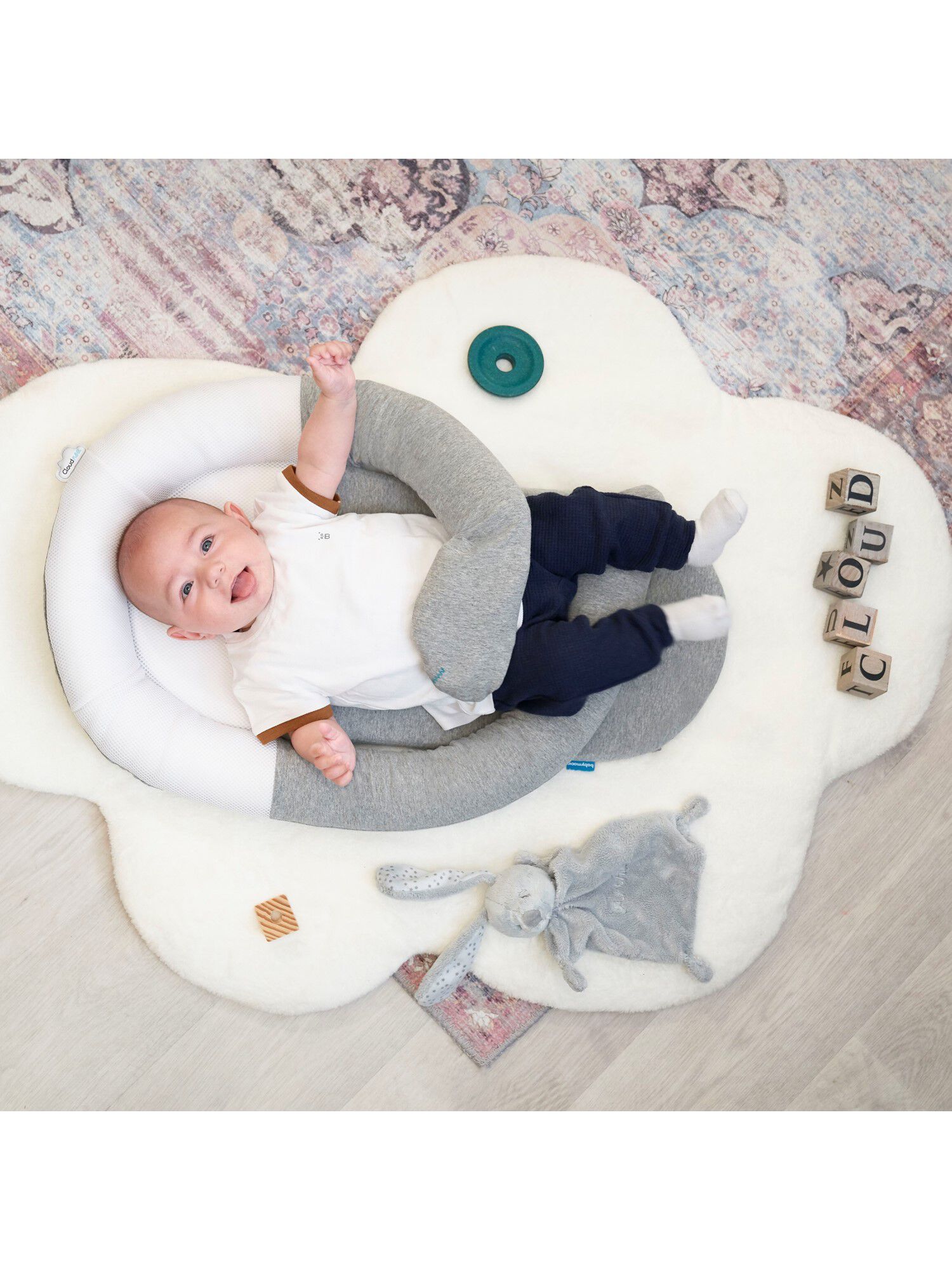 preliked Infant Nursing Pillow Baby Support Seat Chair Feeding Safety Sofa Plush Toy Gift Milk White 