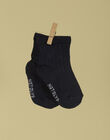 Boys' indigo socks TOMARIO 19 / 19VU6124N47703
