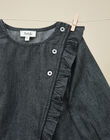 Girls' black denim blouse VAEVA 19 / 19IU1934N09K003