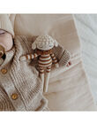 Léa the lamb caramel crochet cuddly toy DOUDOU AGNEAU / 23PJPE011PPE420